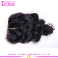 Angelbella Best Selling Silk Base Body Wave Closure #1B Real 100% Brazilian Body Wave Closure